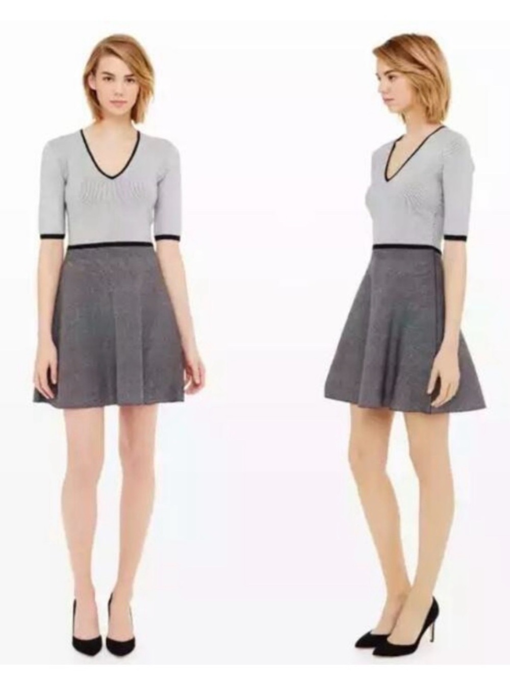 Club Monaco Murgatroyd V-Neck Knit Dress